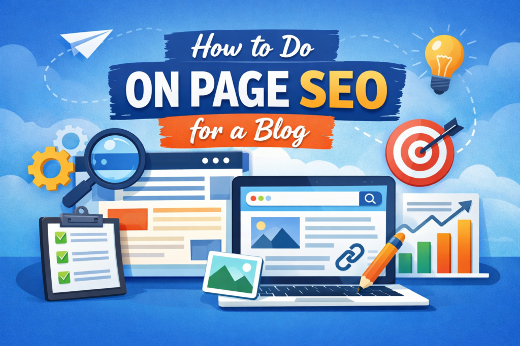 On page seo of a blog