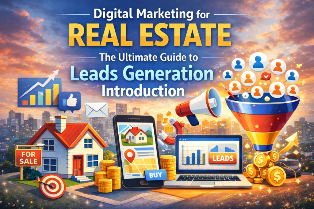 Digital Marketing for Real Estate: The Ultimate Guide to Leads Generation Introduction