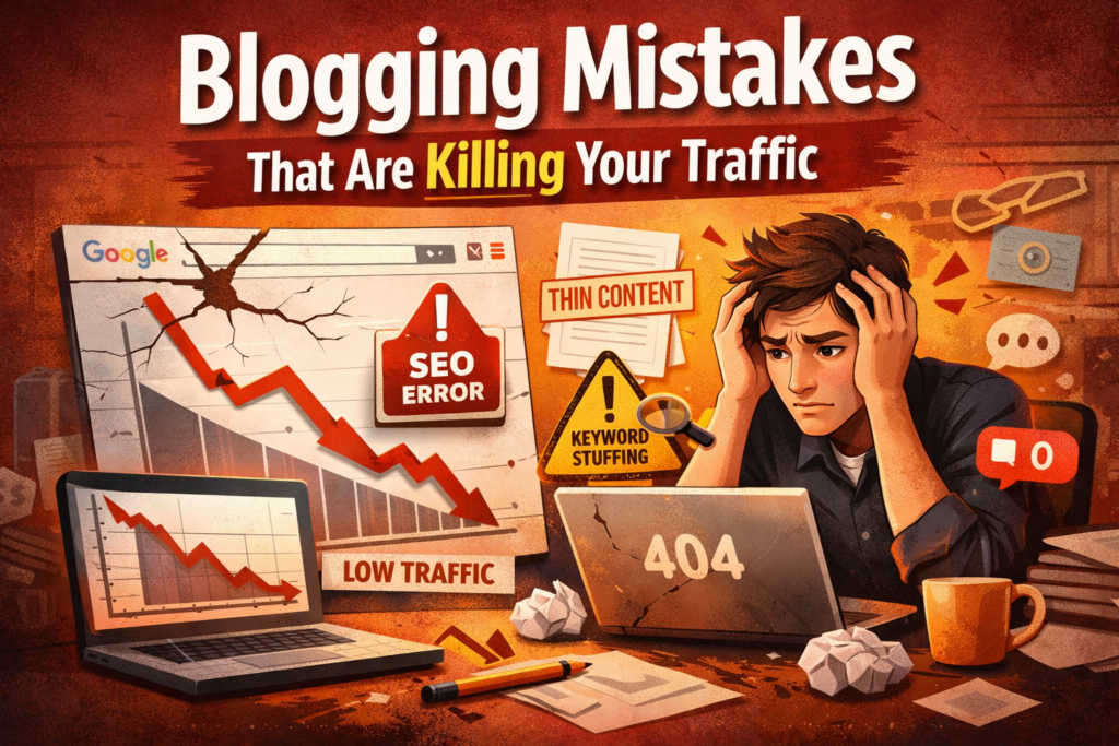 Blogging Mistakes That Are Killing Your Traffic